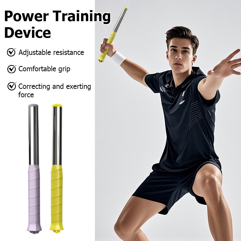 Badminton Forehand Backhand - 2026 バドミントンスイングトレーナー補正ツールフォアハンド & バックハンドトレーニング補助器具バドミントンパワートレーナー N2w3