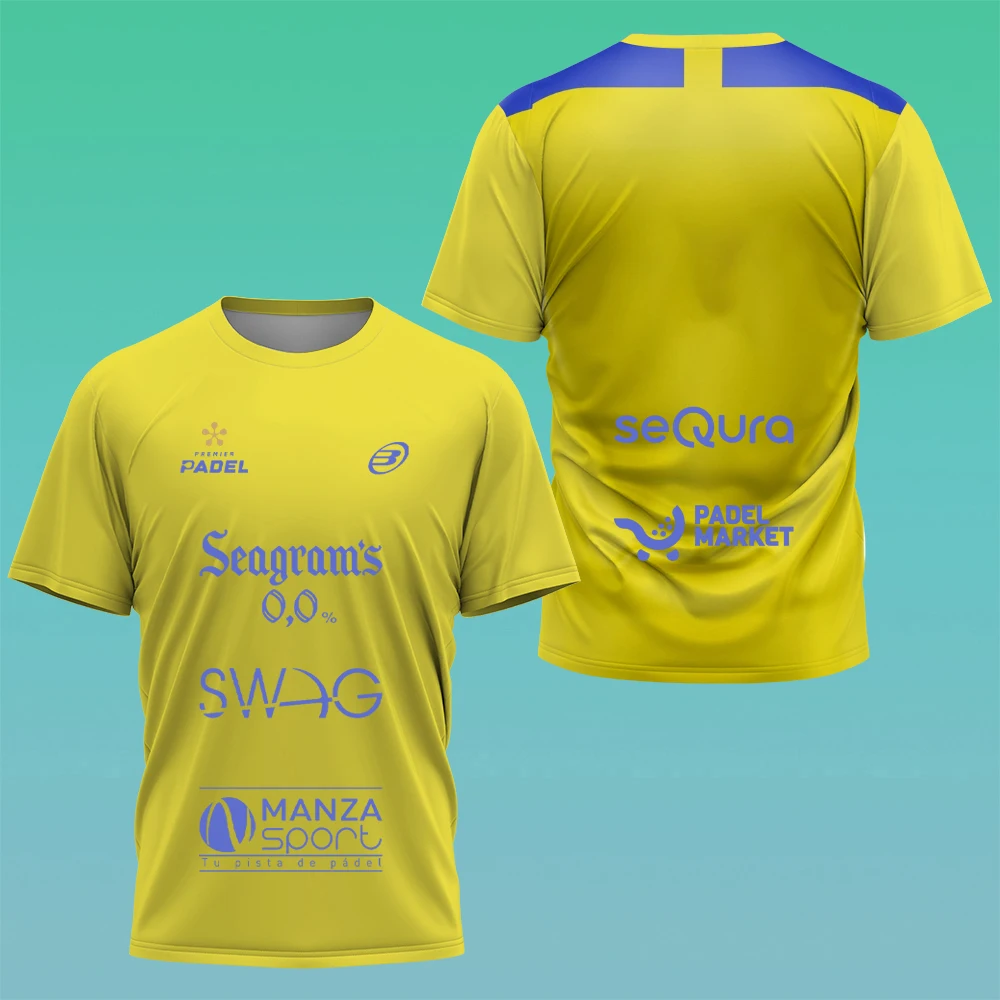 Badminton Png - 新しいメンズ Tシャツ夏のファッションテニスプリント半袖バドミントン卓球速乾性半袖メンズスポーツウェア