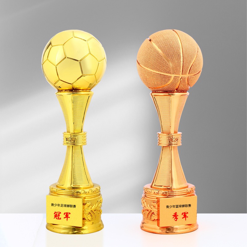 大規模なバスケットボールトロフィー,サッカートロフィー,ゴー - Badminton Cup のレビューと価格