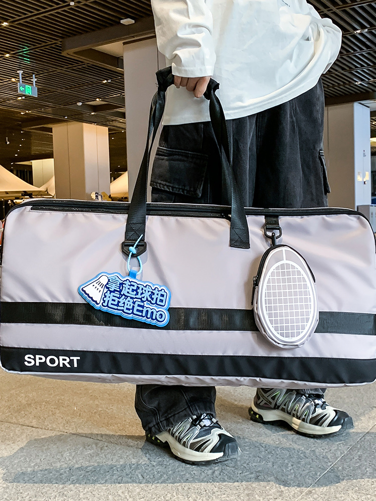 大容量ユニセックスバドミントン＆テニスラケットバッグ – ウ - Badminton Xxl のレビューと価格
