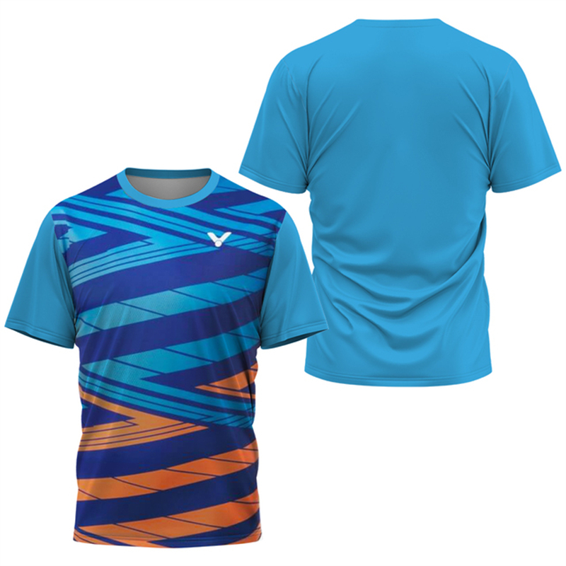 メンズ通気性速乾性Tシャツ,グラデーション原宿バドミントント - Badminton Png のレビューと価格