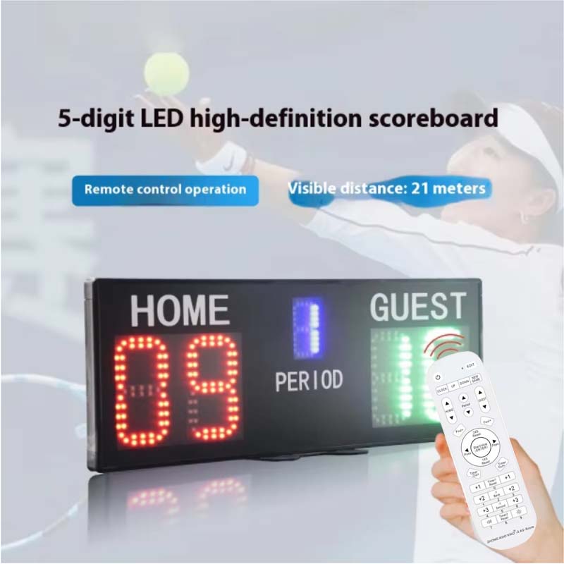 新しい屋外用LED電子5桁カウンター、バスケットボール、ビリ - Badminton Counter のレビューと価格