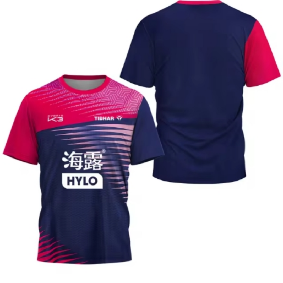 メンズ卓球Tシャツ,半袖,通気性,速乾性,三角形の断片,バド - Badminton Png のレビューと価格