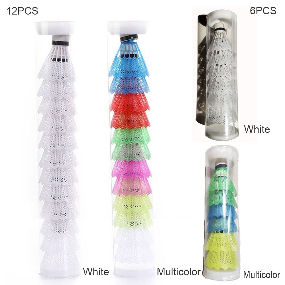 防風プラスチックショックアブソーバーボール,多色フォームボー - Badminton Nylon Shuttlecock のレビューと価格