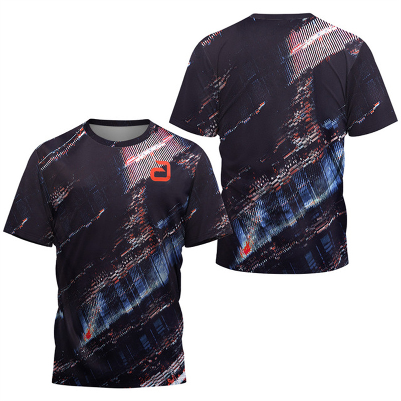 男性卓球 Tシャツアンダーカーレントパターンメンズサマーテニ - Badminton Png のレビューと価格