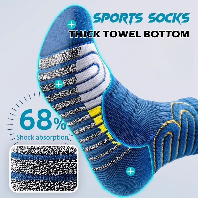 2 ペアプロフェッショナルランニングマラソンソックス男性大き - Badminton Question のレビューと価格
