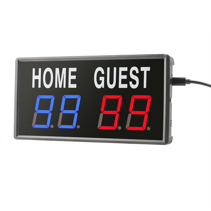 4桁LED電子スコアボード、バスケットボール、卓球、バドミン - Badminton Counter のレビューと価格