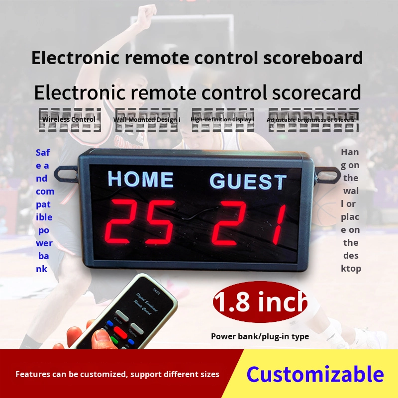 トップメーカーの2.3インチLEDスクリーンスコアカウンター - Badminton Counter のレビューと価格