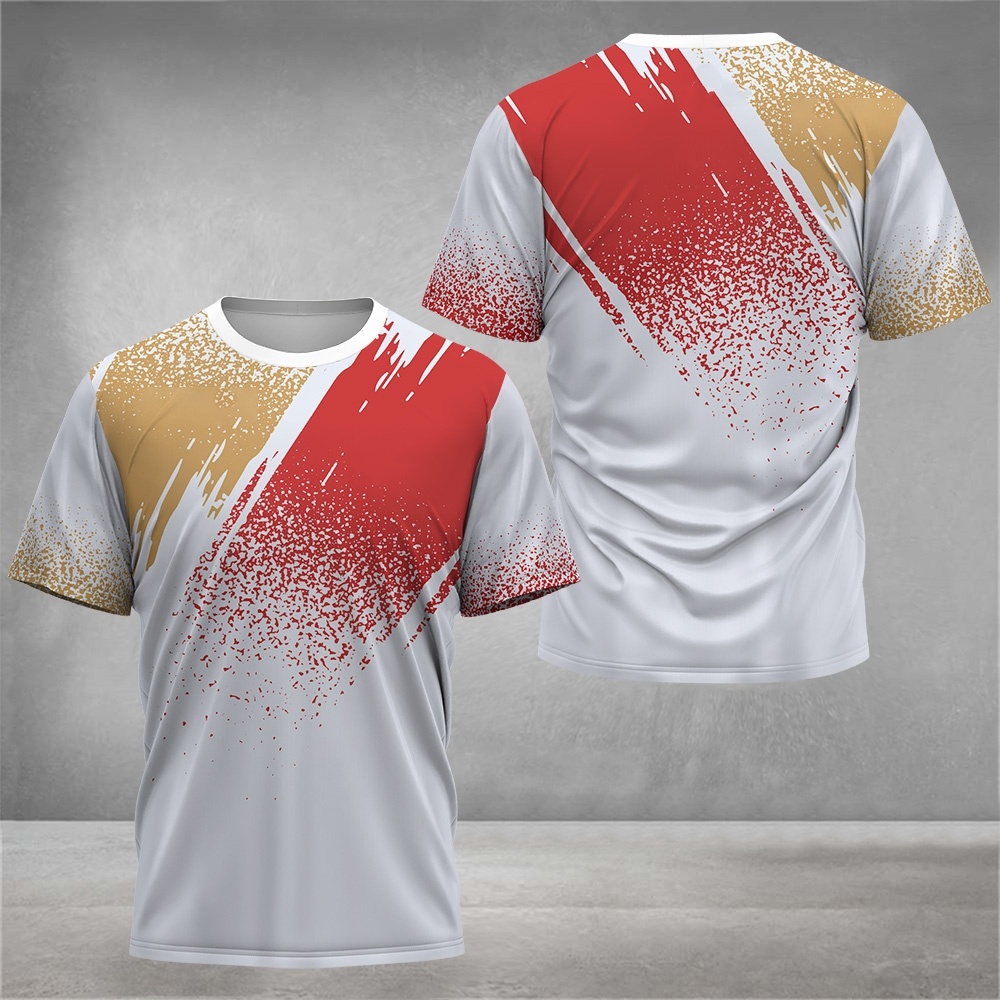 ジムテニススポーツメンズ Tシャツカジュアル O ネックルー - Badminton Png のレビューと価格