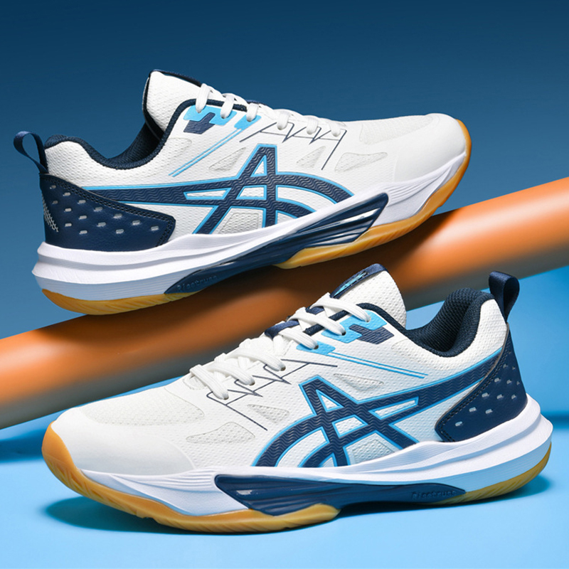 男性テニスシューズ通気性メッシュプロフェッショナル男性バドミ - Badminton Question のレビューと価格