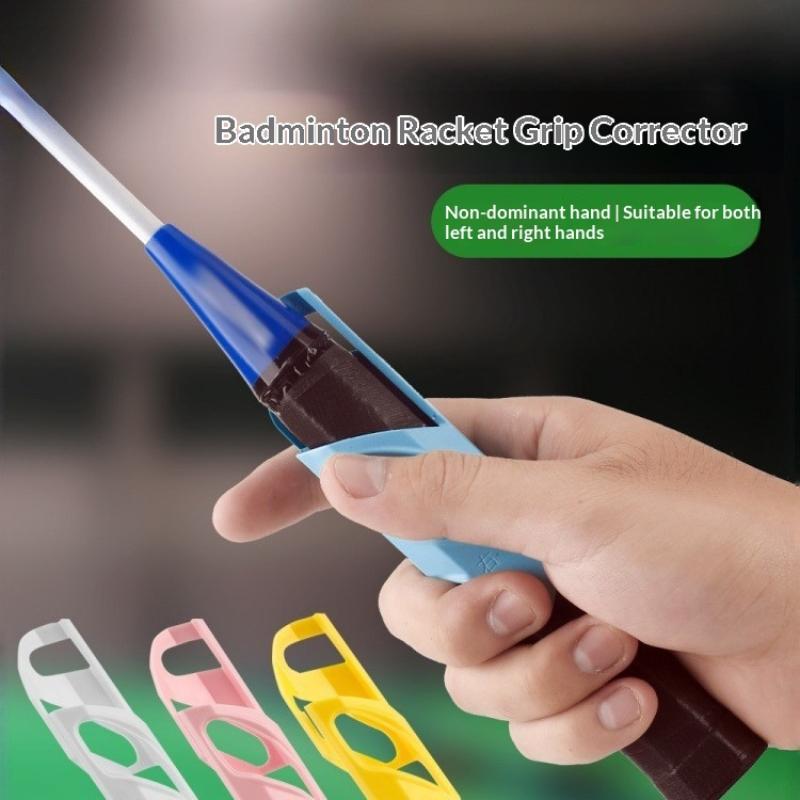 1pc バドミントントレーニング補助グリップユニバーサルバド - Badminton Forehand Backhand のレビューと価格