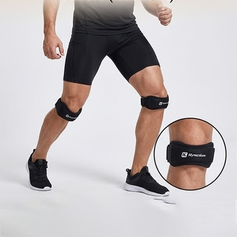 2 PC スポーツ保護膝蓋骨ストラップバスケットボールバドミ - Badminton Question のレビューと価格