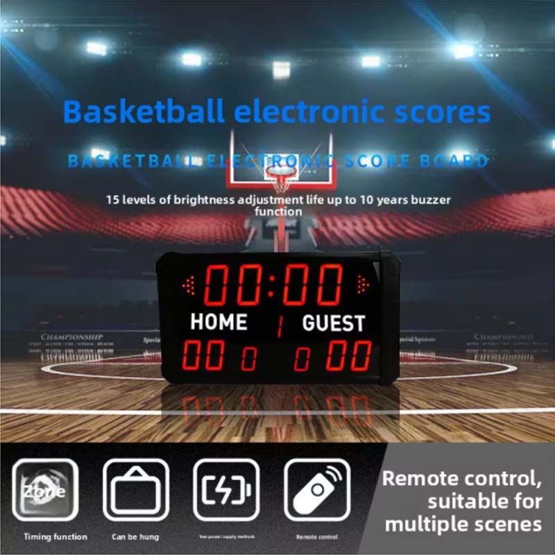 24秒カウントダウンスコアボード（バスケットボール、サッカー - Badminton Counter のレビューと価格