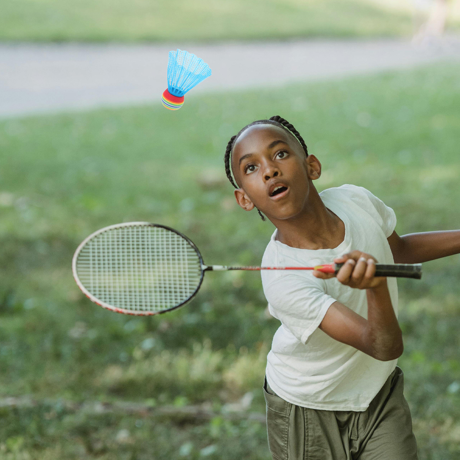 12個入り 鮮やかなカラフルなバドミントンシャトルコック プ - Badminton Nylon Shuttlecock のレビューと価格
