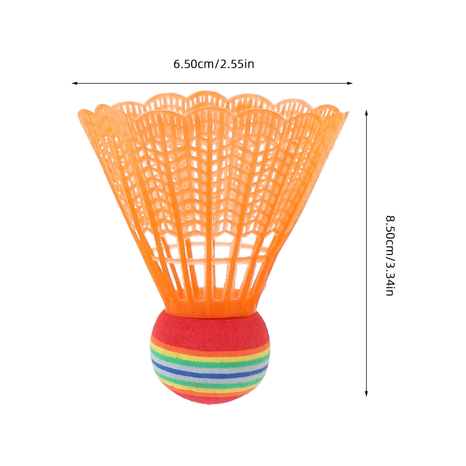 12個入り 鮮やかなカラフルなバドミントンシャトルコック プ - Badminton Nylon Shuttlecock のレビューと価格