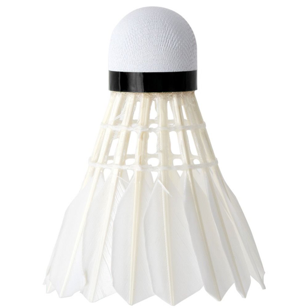 3/6/12 個プロフェッショナルバドミントン羽根黒ガチョウ - Badminton Nylon Shuttlecock のレビューと価格