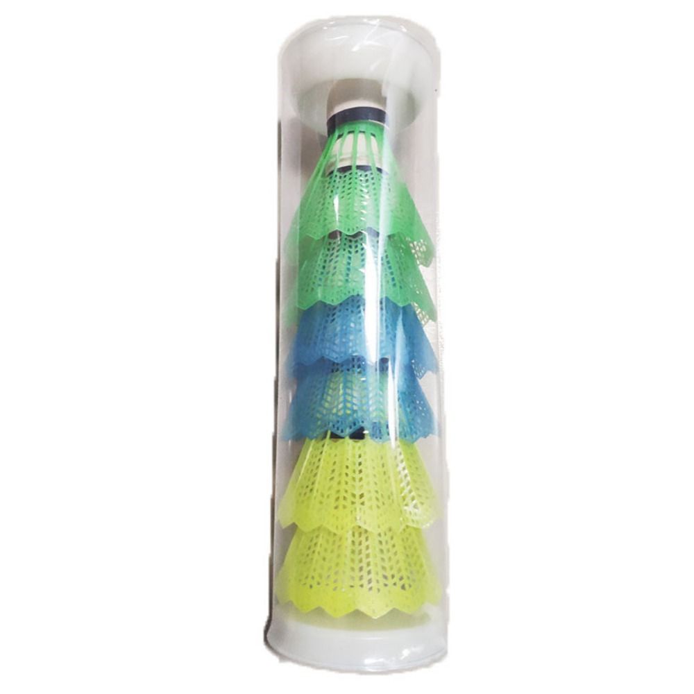 6/12 個防風バドミントンフォームボールヘッドマルチカラー - Badminton Nylon Shuttlecock のレビューと価格