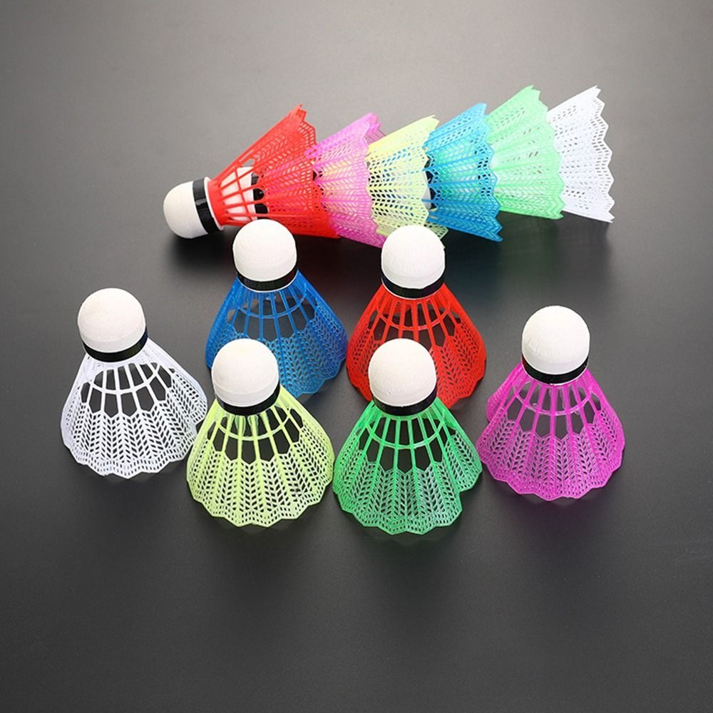 6/12 個防風バドミントンフォームボールヘッドマルチカラー - Badminton Nylon Shuttlecock のレビューと価格