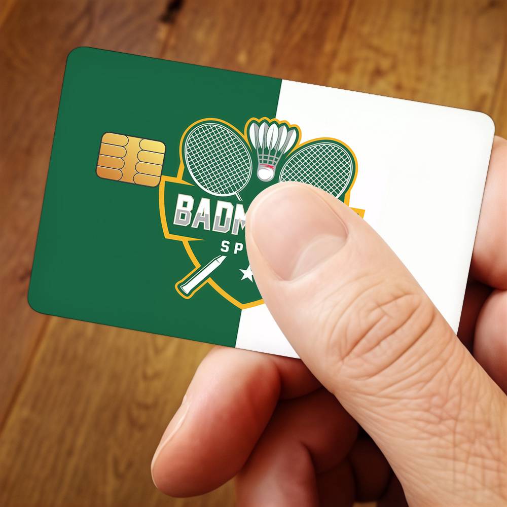 ファッションバドミントンロゴクレジットカード公共交通カード保 - Badminton Logo のレビューと価格