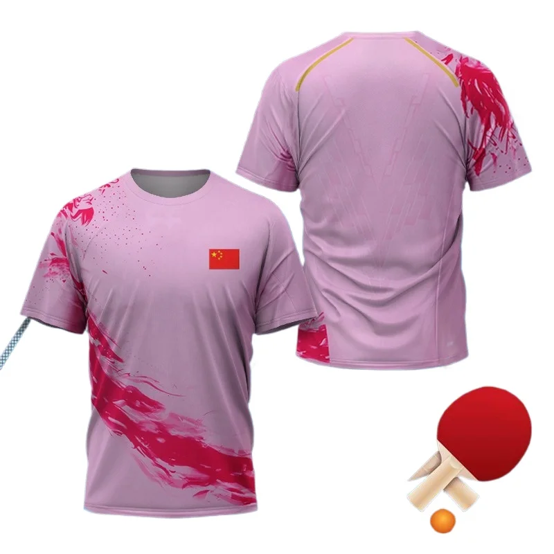中国ドラゴン卓球グラフィック Tシャツ男性用衣類ファッション - Badminton Png のレビューと価格