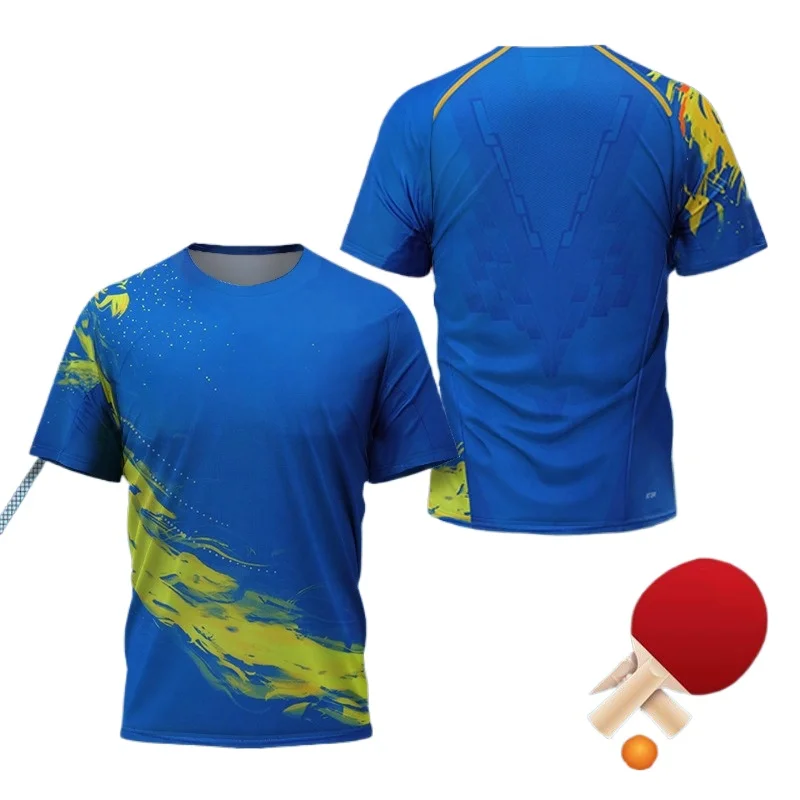 中国ドラゴン卓球グラフィック Tシャツ男性用衣類ファッション - Badminton Png のレビューと価格