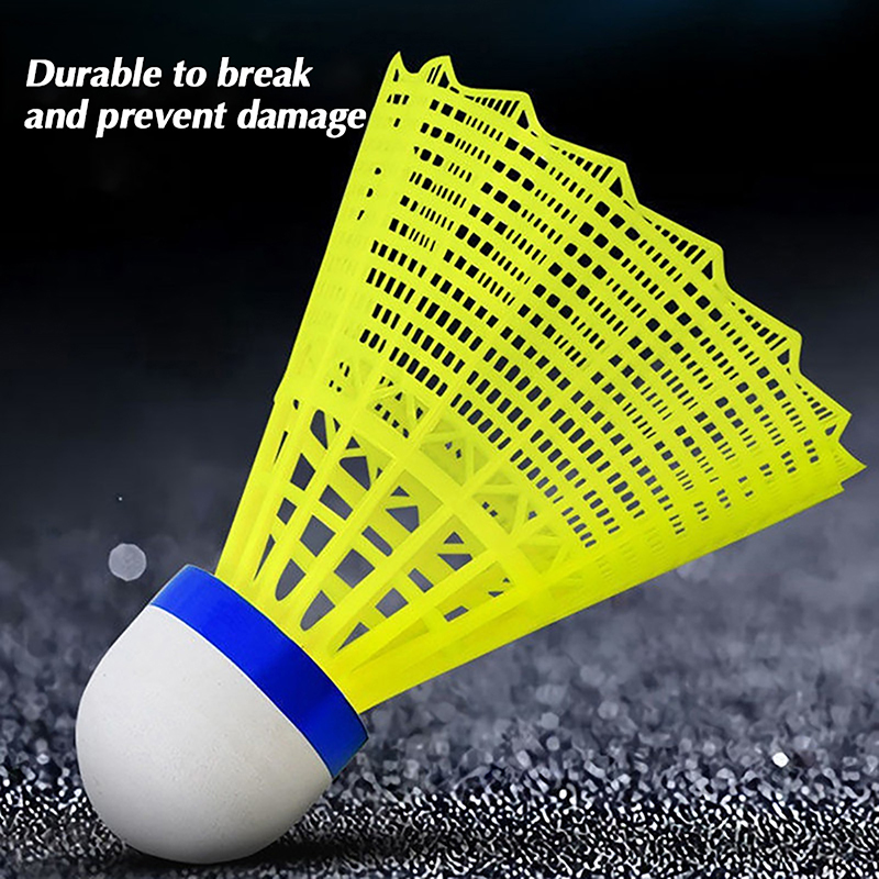 【W】1個入りプラスチック製バドミントンシャトルコック、耐久 - Badminton Nylon Shuttlecock のレビューと価格