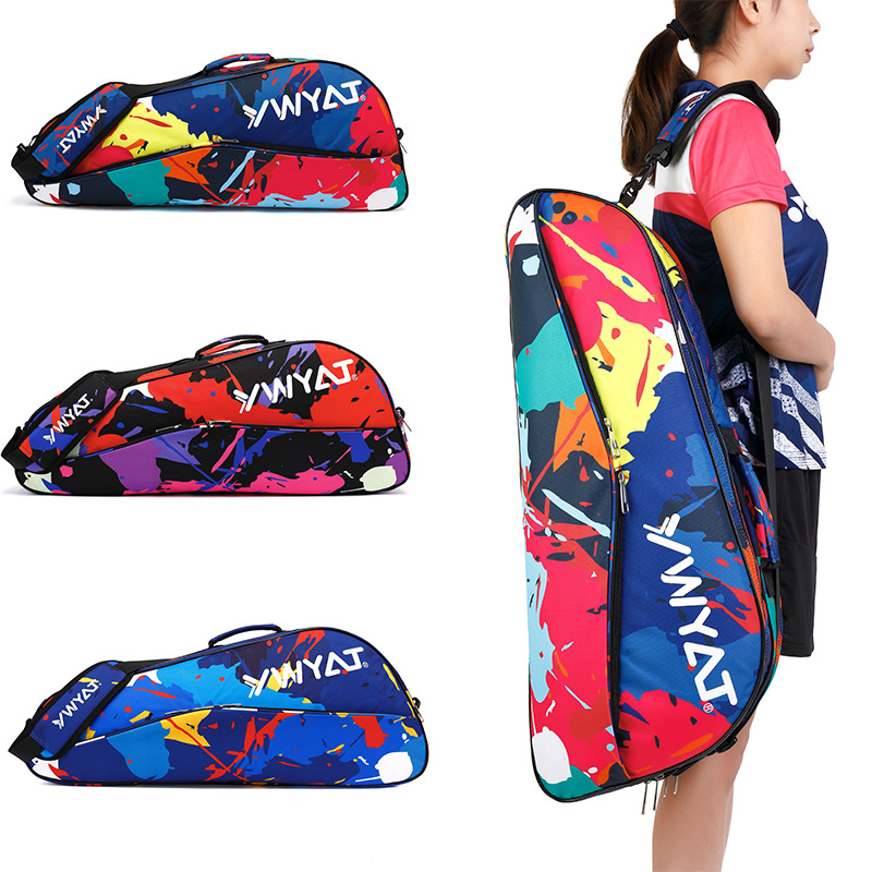 オリジナル本物のバドミントンバッグ 3 バドミントンラケット - Badminton Xxl のレビューと価格